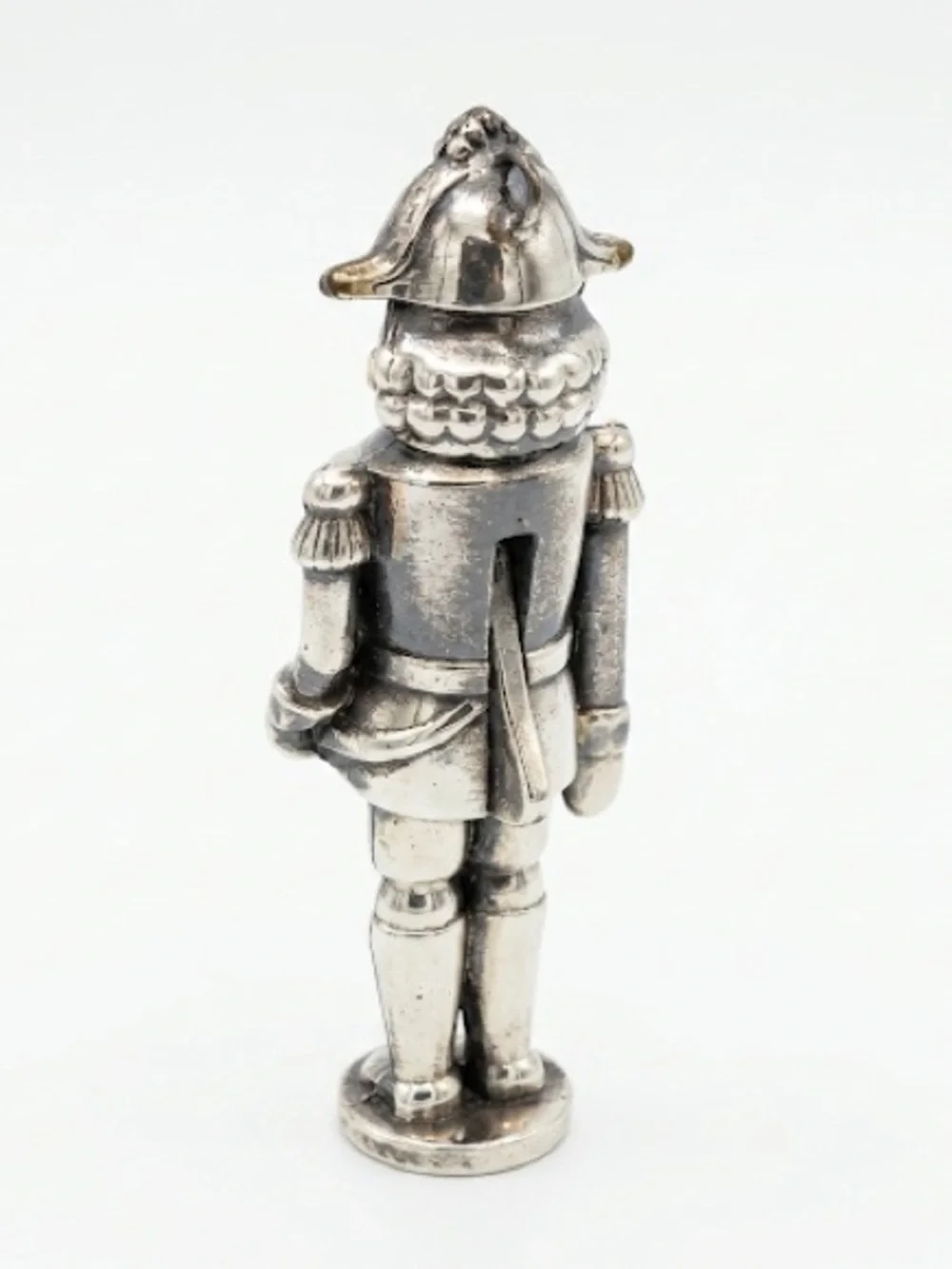 Oneida Nutcracker Silverplated Ornament Vintage